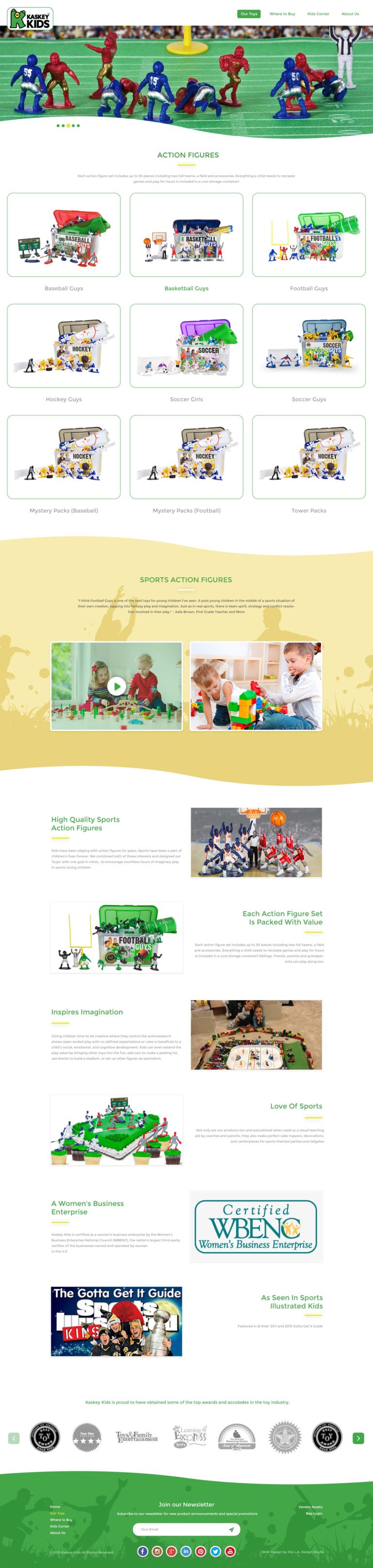 Kaskey Kid | Standout Web Design Company